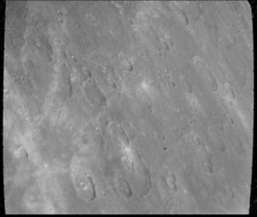 Mariner 10 image with Damer in lower left