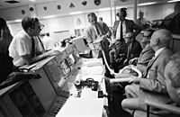 The "mailbox" at Mission Control during the Apollo 13 mission