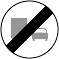End of the overtaking prohibition for goods vehicles
