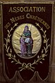 Bannière de l'Association des mères chrétiennes, nord de la France, date inconnue.