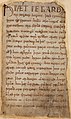Image 56The first page of Beowulf (from Medieval literature)
