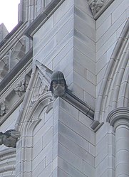 הגרוטסק של דארת' ויידר בקתדרלה הלאומית של וושינגטון