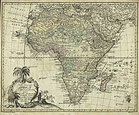 Euler's 1753 map of Africa