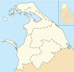 Velanai is located in Northern Province