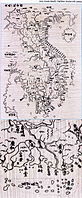Đại Nam Thống Nhất Toàn Đồ—The Unified Đại Nam Complete Map (1838)—distinctly delineated Hoàng Sa and Vạn Lý Trường Sa at the far right margin