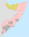 Military situation in Somalia and Somaliland as of November 2023