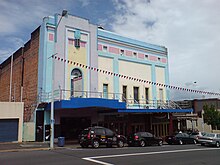 view of the Vic Theatre,Debonport