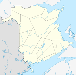 McAdam ubicada en Nuevo Brunswick