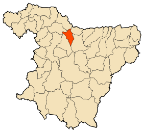 Localisation de Aïn El Turc