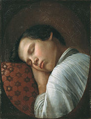 الصبي النائم، نيكيفور كريلوف 1824