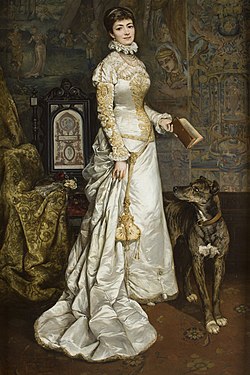 Tadeusz Ajdukiewicz Helena Modrzejewska portréja (1880)
