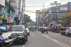 Elias Angeles Street in Naga