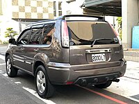 Nissan X-Trail (Taiwan; facelift) (Rear view)