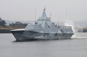 HMS Visby (K31) 2013.