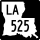 Louisiana Highway 525 marker