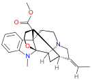 General structure of pseudoakuammigine.