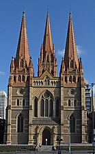St Paul's Cathedral, Melbourne, Australia: 1880–1891