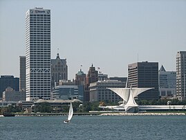 The Milwaukee lakefront