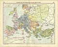 Мапа Руси у Европи 1000. року (1911)