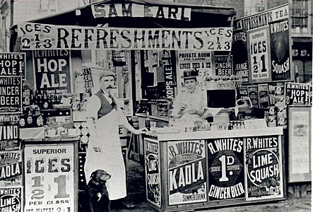 R. White's refreshments (early 1900s)