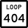 State Highway Loop 404 marker