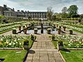 Image 7White Garden at Kensington Palace, a Dutch garden planted as a Color garden (from List of garden types)
