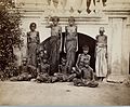 A group of emaciated women and children in Bangalore, India, famine of 1876–1878. Photographer: WW Hooper.