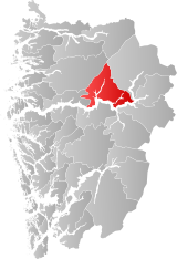 Sogndal within Vestland
