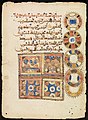 Al-Fatiha in the Sudani script. North-west Africa, 19th century. Chester Beatty Library