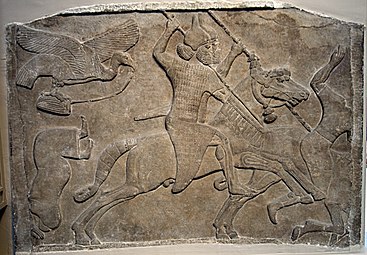 Cavalry battle (British Museum)