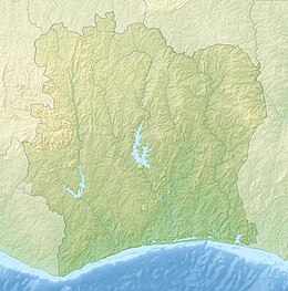 Mappa di localizzazione: Costa d'Avorio