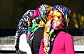 Women with headscarves in Alanya, Turkey