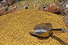 Beans in a supermarket in China