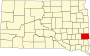 Minnehaha County map