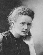 Marie Curie en 1911.