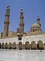 Al-Azhar Mosque. Marble paved interior courtyard addit durin the Fatimid period