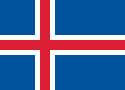 Flagg Ísland