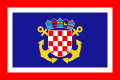 Proporzec chorwackiej marynarki wojennej