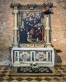 Altare e la tela di Pietro Damini
