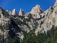 Mount Whitney, a mixed mountain and highland system