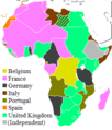 Африка 1914 йылда