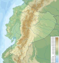 1797 Riobamba earthquake is located in Ecuador