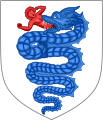 The arms of the House of Visconti, who ruled the Duchy of Milan