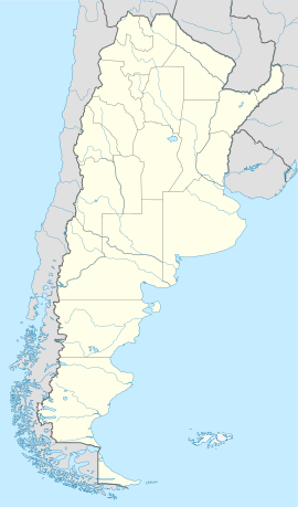 La Plata na mapi Argentine