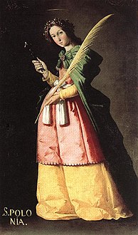 Sainte Apolline, v.1636, Paris, musée du Louvre
