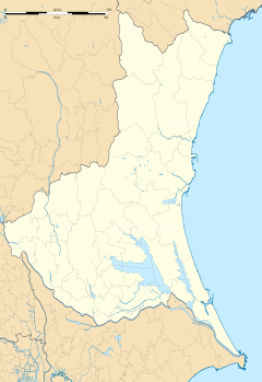 Taiyō Station is located in Ibaraki Prefecture