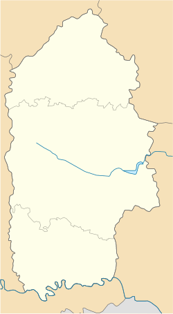 Antoniny is located in Khmelnytskyi Oblast