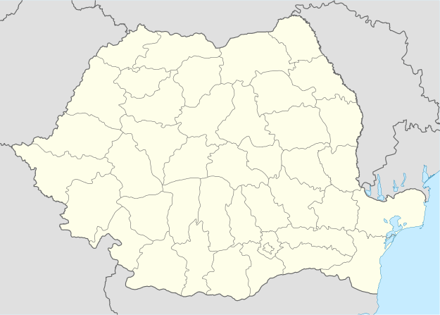 1995–96 Divizia A is located in Romania