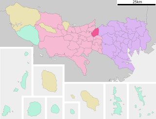 西東京市位置図