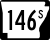 Highway 146S marker